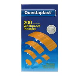 Questaplast 200 Asstd. Fabric Plasters 1
