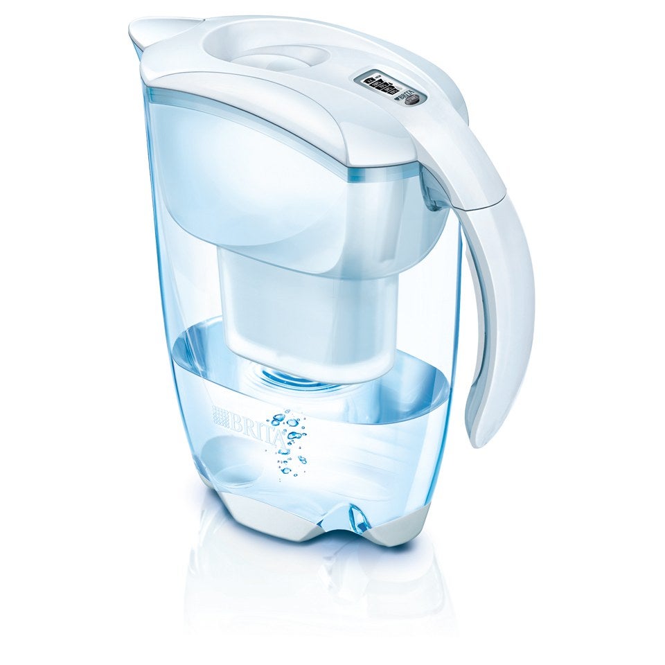 Brita Elemaris Meter Cool White Water Filter Jug image