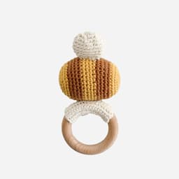 RSW Rattle - Teether W/f Flower Bee 1