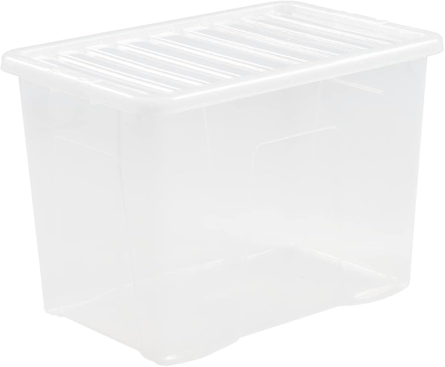WHAM  crystal 80l Box & Lid Clear image