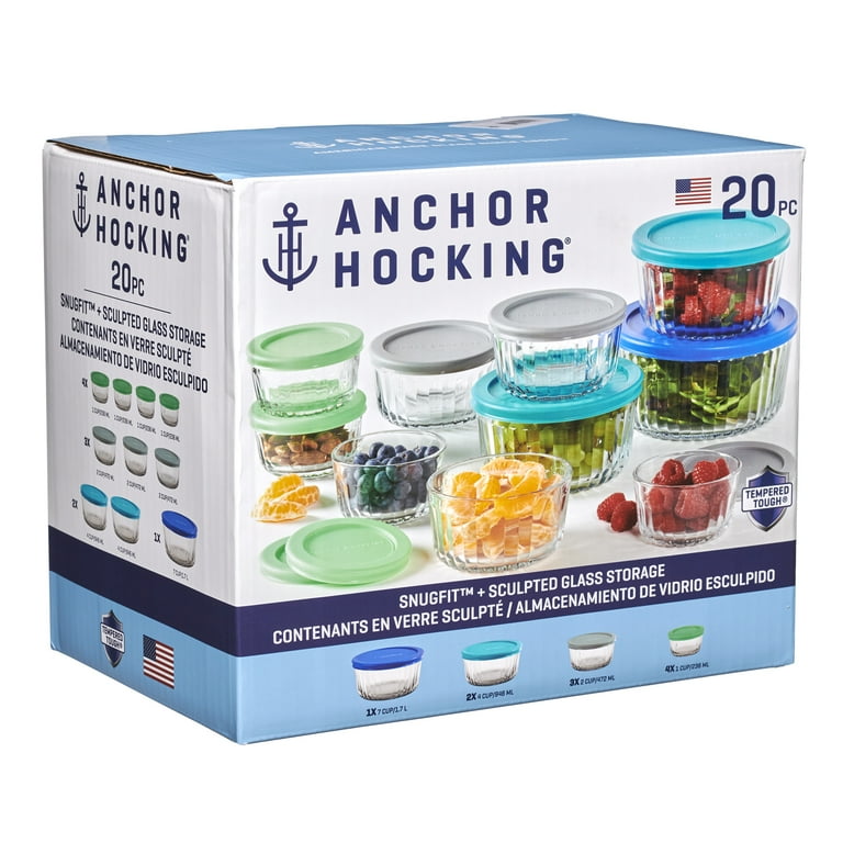 Anchor 20pc Glass Storage Set image