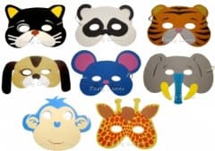 Eva Animal Masks - Asstd.