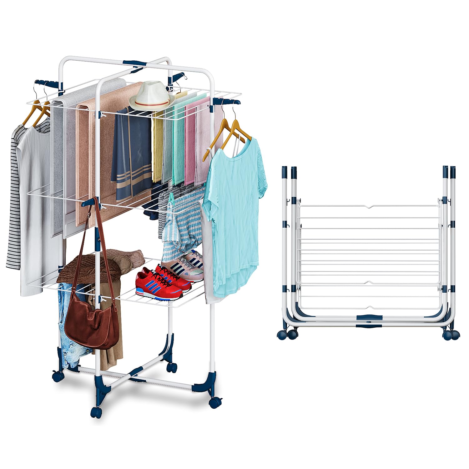 RSW Folding Airer Large 24 Peg - 3 Colours image