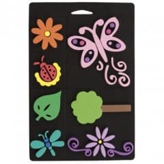 Foam Stamp Set - Flowers & Bugs