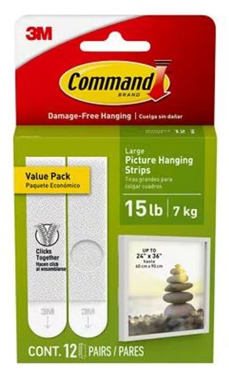 3M Command Large Picture Strips (17206)
