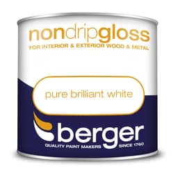 Berger Non Drip Gloss Brilliant White 250ml 2
