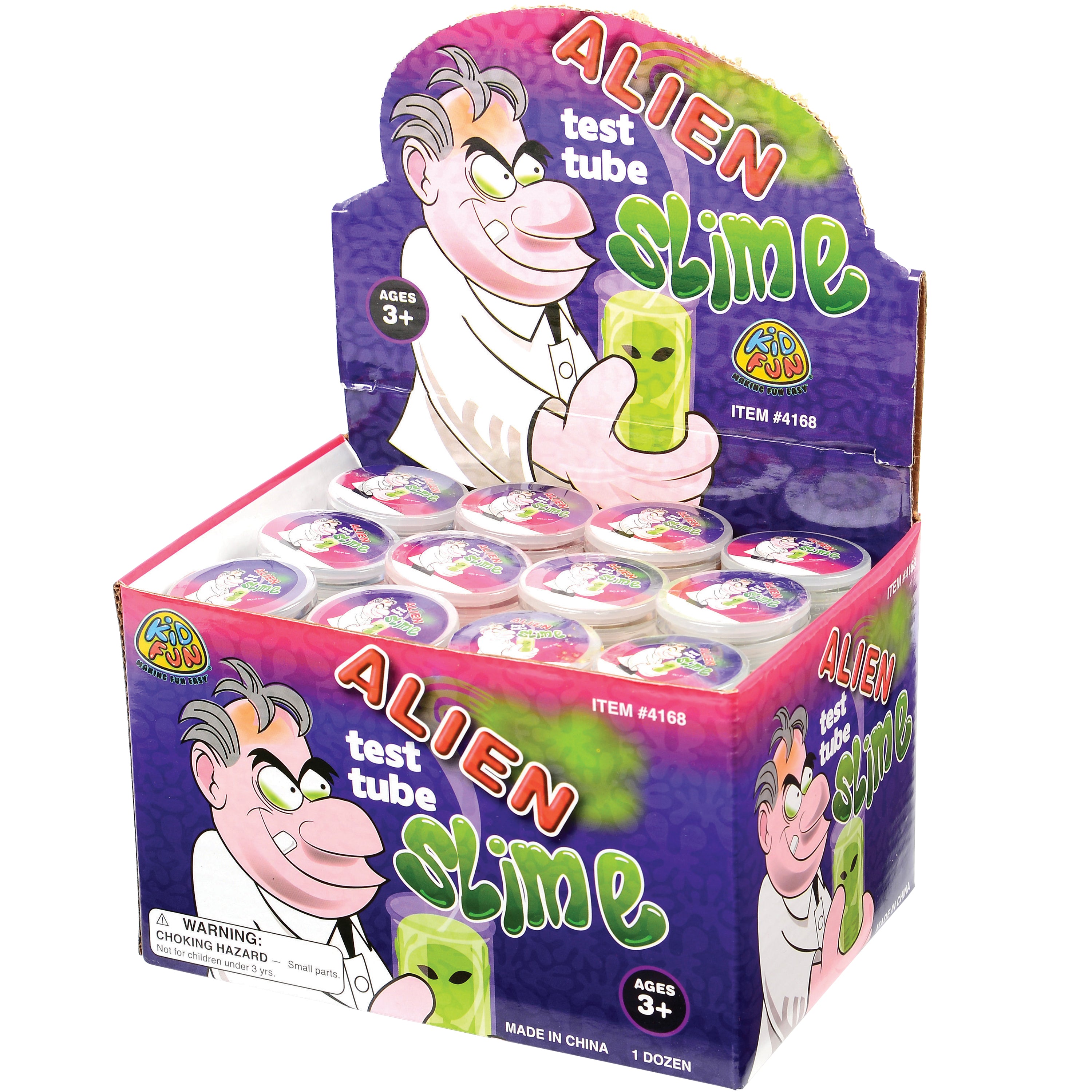 Test Tube Baby Alien In Slime - Display Box - Alienz image