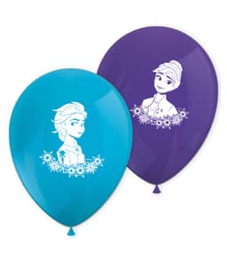 Unique Party 8 Frozen 11 Inches  Printed Balloons 1