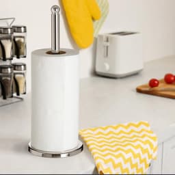 Premier Brushed Stainless Steel Kitchen Roll Holder 1