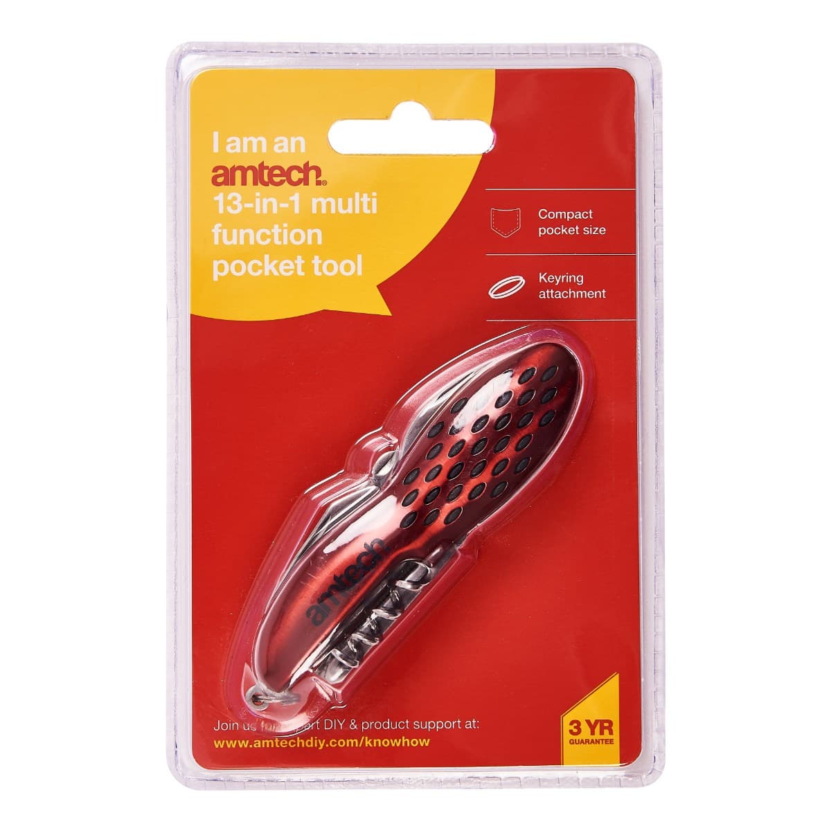 Amtech 13 In 1 Multi-Function Pocket Tool R2355