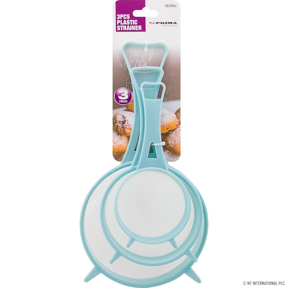 NT 3pc Plastic Strainer