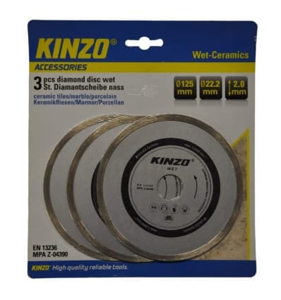 Kinzo Diamond Disc Wet 125mm