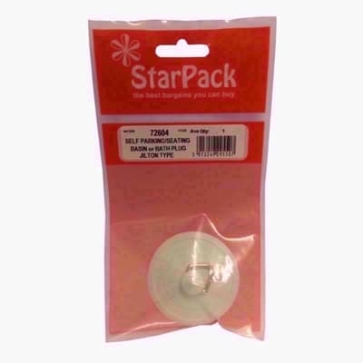 Star Pack Jilton Type Bath Basin Self Parking / Seating Plug(72604)