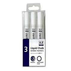 Anker 3pc White Liquid Chalk Window Markers