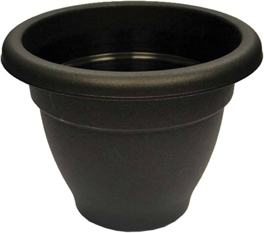 Thumbs-Up 50cm Round Bellpot - Ebony
