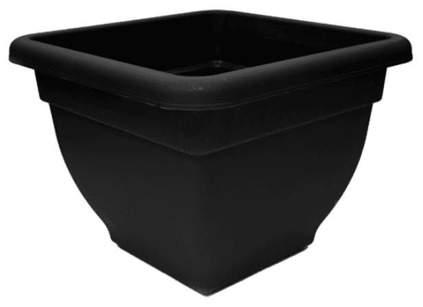 Thumb 38cm Square Bellpot (Ebony)