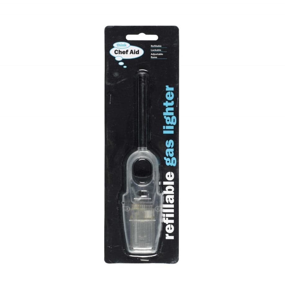 Chef Aid Clear Refillable Gas Lighter