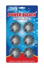 151 Duzzit  Power Bleach Toilet Block 6pk