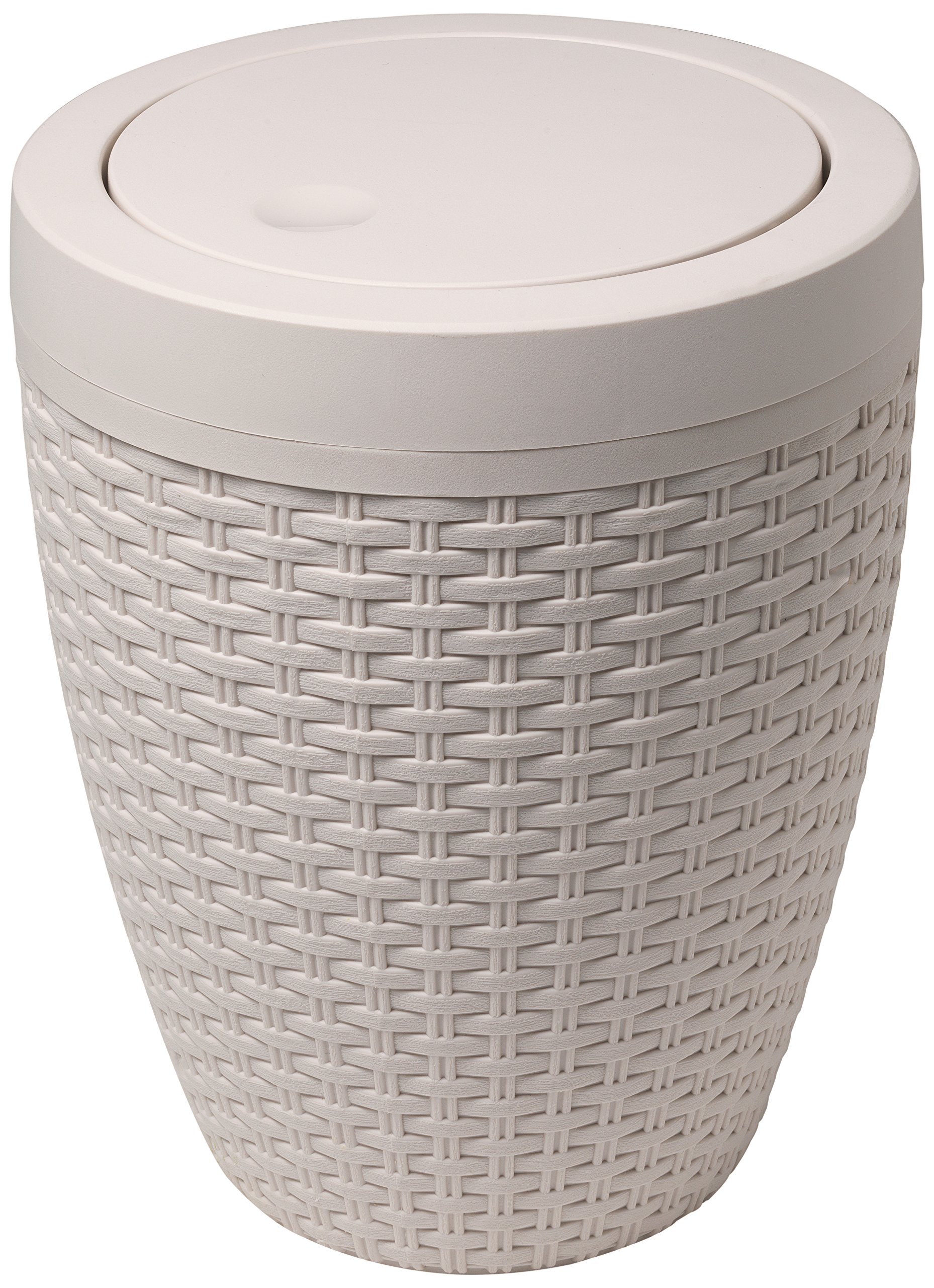 Addis Rattan Bath Bin (Round) - Calico image