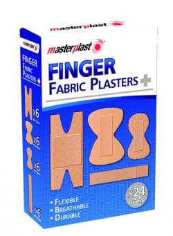 151 Master Plast  Fabric Finger Plasters 24pk (mp1093) 1