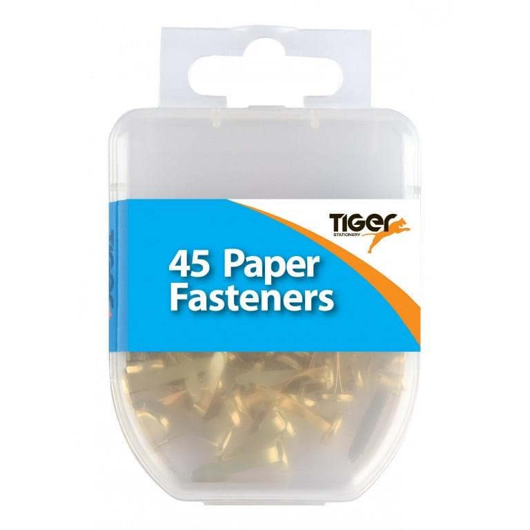 Tiger  Paper Fasteners Brass 60pcs