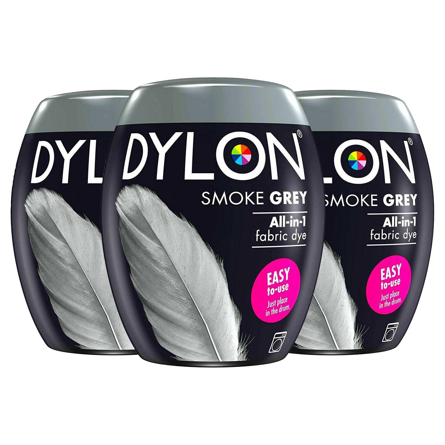 Dylon Machine Dye 350g + Salt - Pewter Grey image