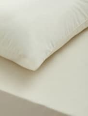 200 Tc Egyptian Cotton Fitted Sheet King Cream