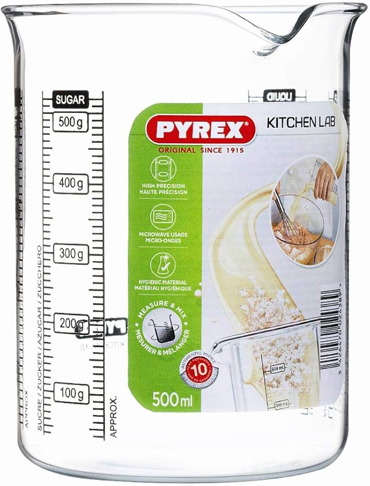 Pyrex Kitchen Beaker Labware 500ml (ARCLABBK50) image
