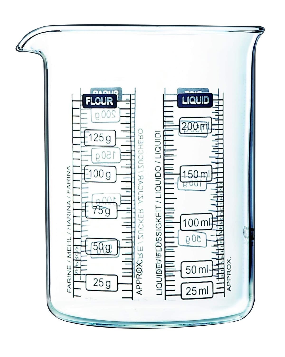 Pyrex Kitchen Beaker Labware 250ml (ARCLABBK25)
