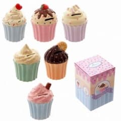 Sifcon 11x9 Cupcake Money Box 4astd