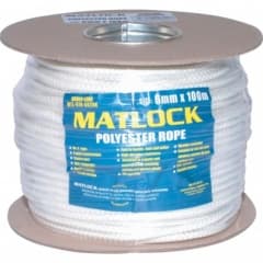 PN04R 6mm Nylon Sash 100Mtr Reel