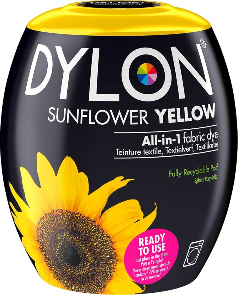 Dylon Machine Dye 350g + Salt - Sunflower Yellow image