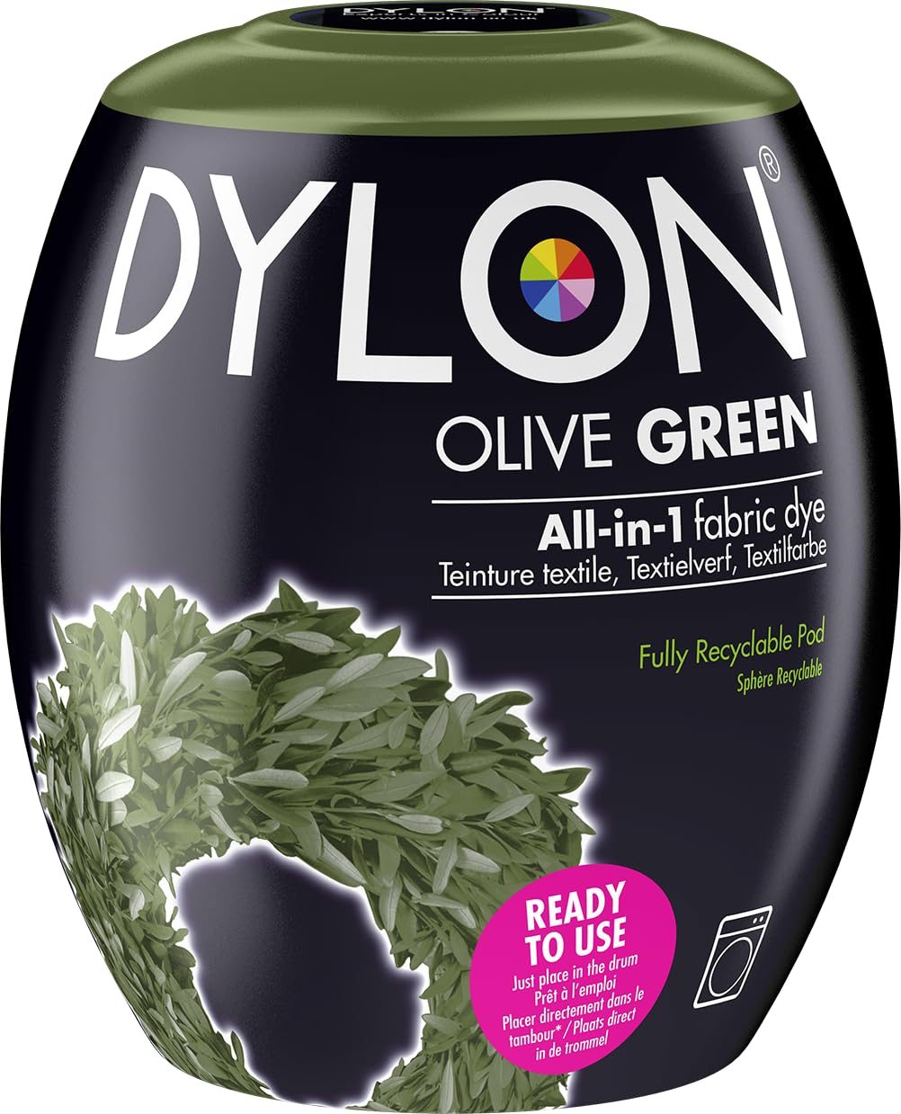 Dylon Machine Dye 350g + Salt - Olive Green image