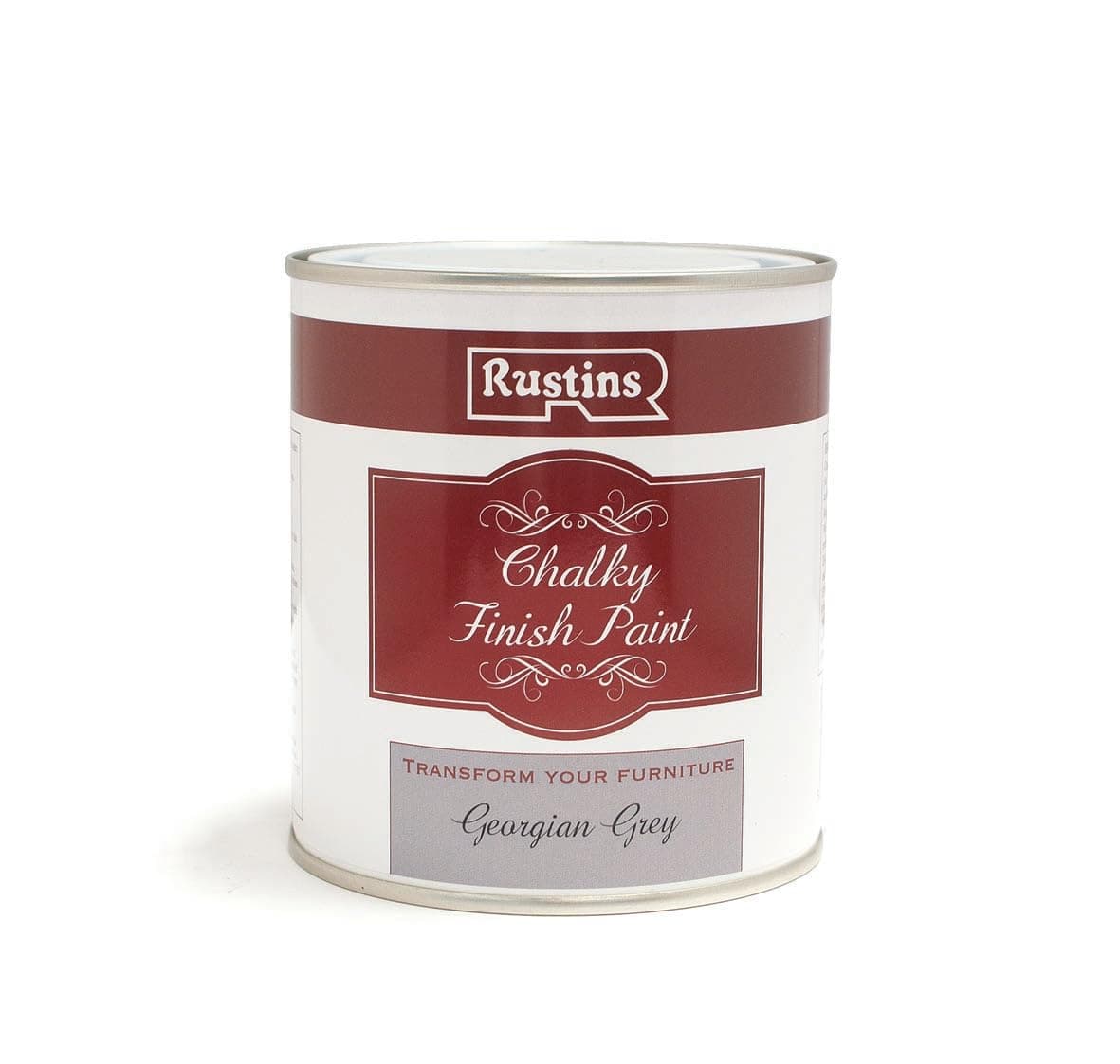 Rustins Chalky Finish Paint 500ml - Georgian Grey