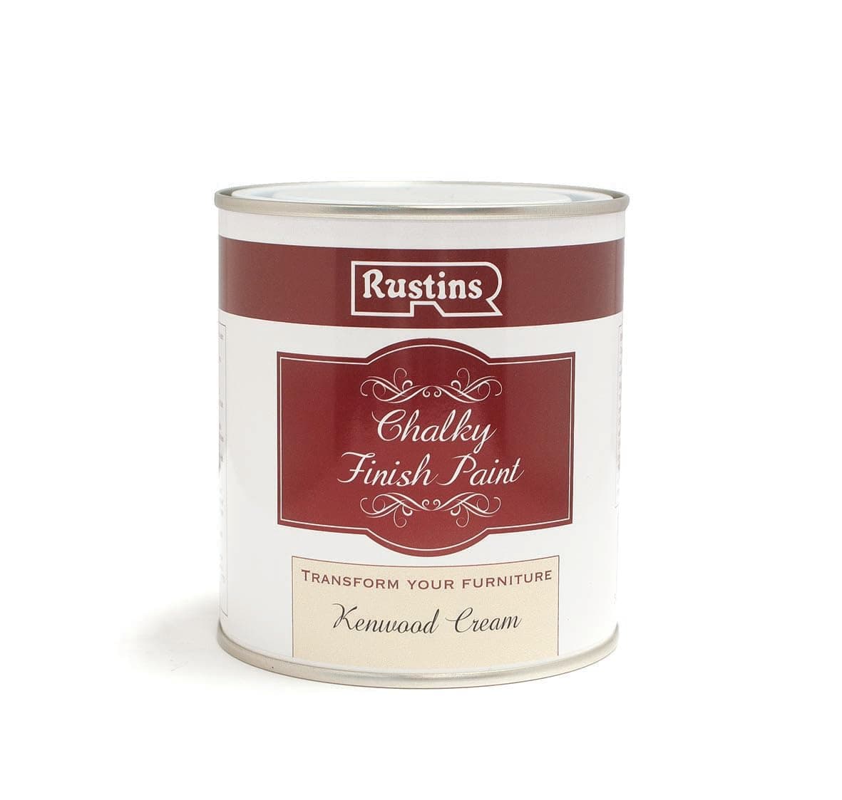 Rustins Chalky Finish Paint 500ml - Kenwood Cream