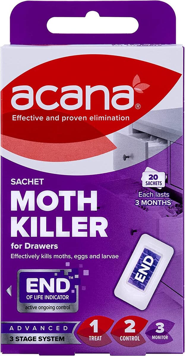Acana Sachet Moth Killer & Freshener 20 Sachets