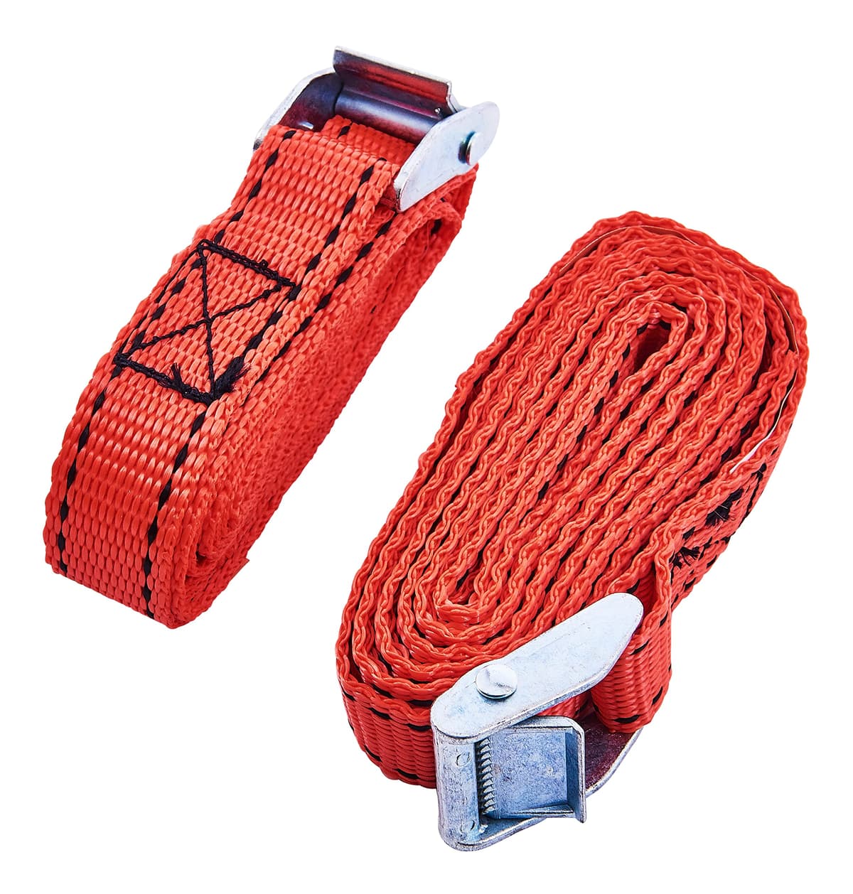 Amtech 2pc Tie Down Straps (2.5m x 25mm) S0702