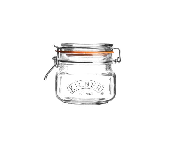 Rayware Kilner Square Clip Top Jar 0.5 Ltr.