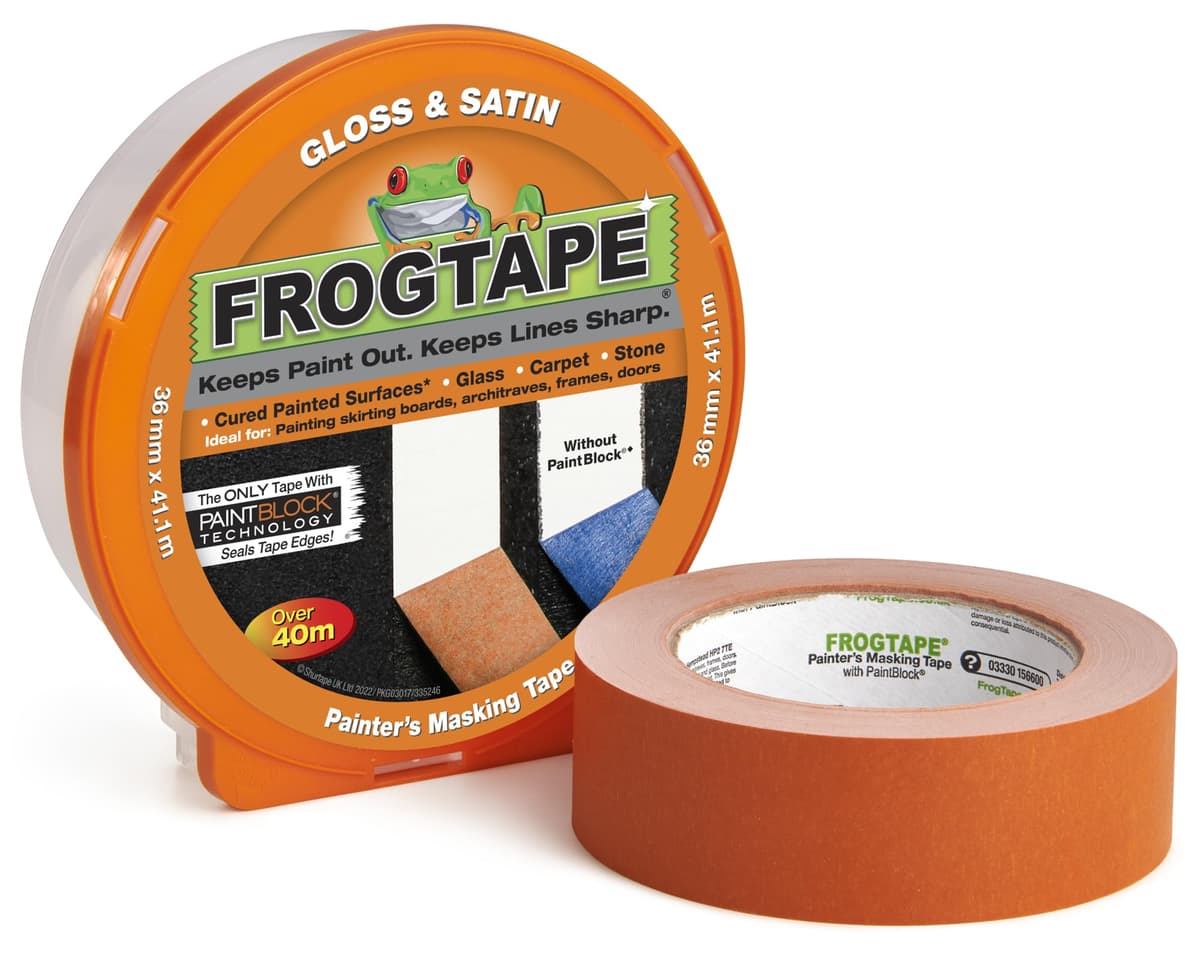 Frogtape Gloss & Satin 36mm x 41.1M Orange
