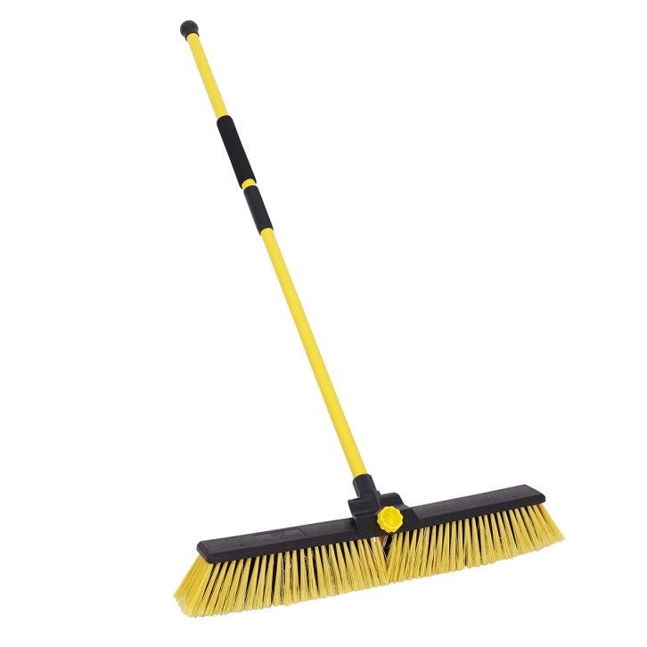 Charles Bentley Heavy Duty Industrial Bulldozer Broom (22x24") image