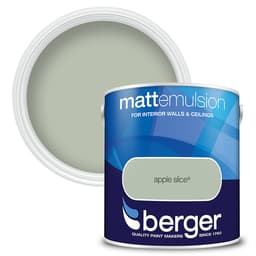Berger Matt Emulsion Apple Slce  2.5 L 1