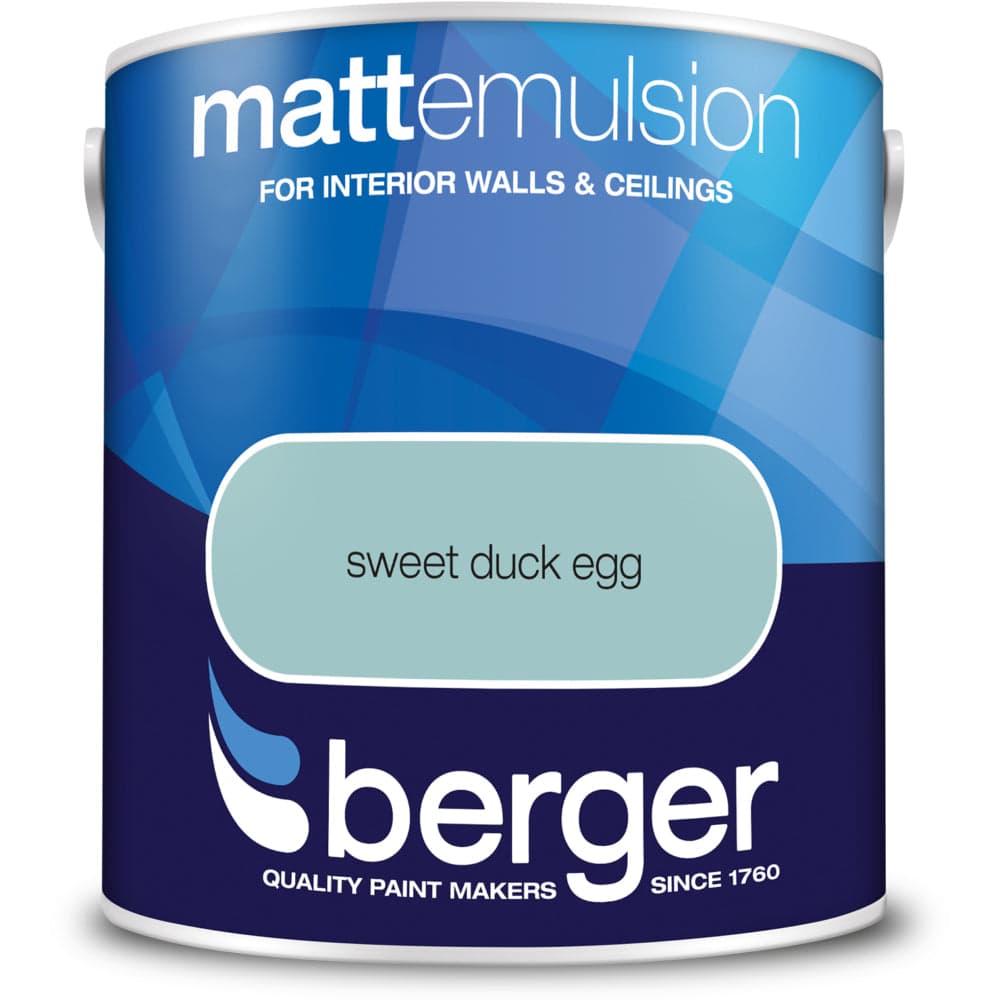 Berger Matt Emulsion Sweet duck egg  2.5 L