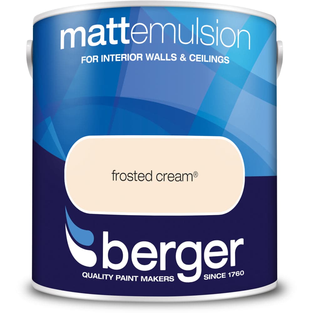 Berger Matt Emulsion Frstd Crem  2.5 L
