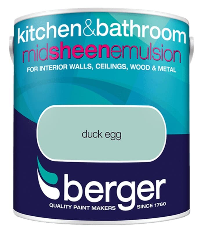 Berger Kitchen Bathroom Duck Egg  2.5 L