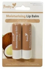 2 Pack Coconut Lip Balm