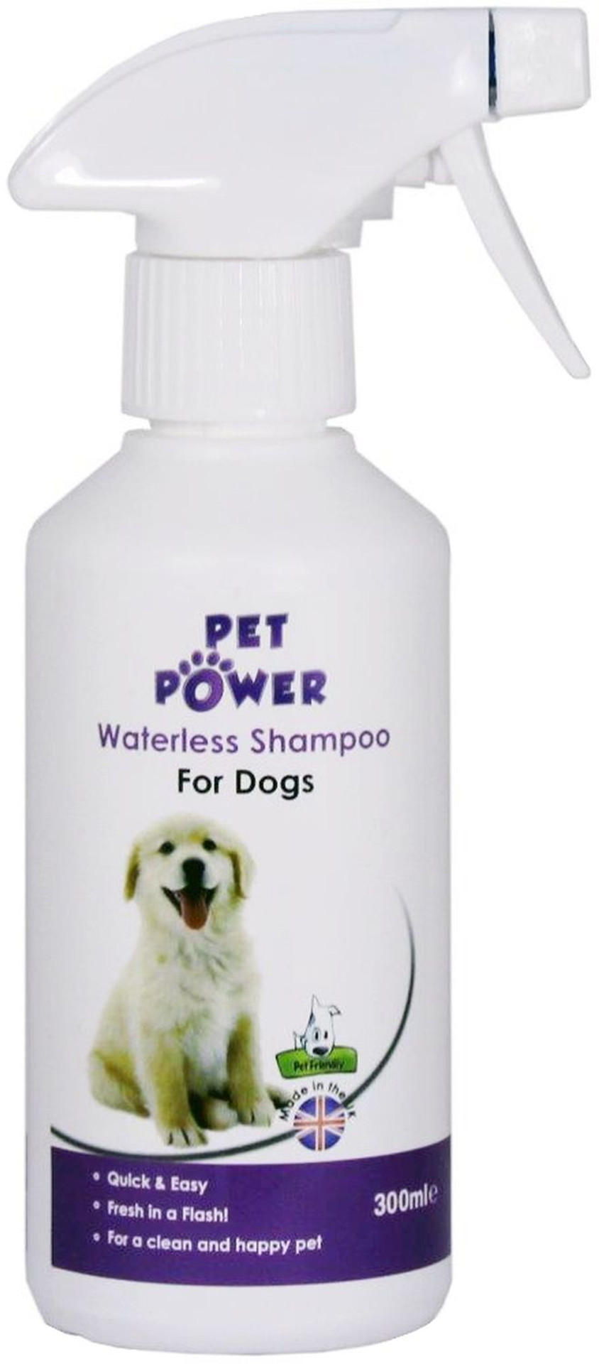 Pet Power Waterless Dog Shampoo  300ml image