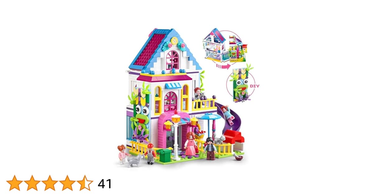 Kandy Toys Girls Brick Set (2 Asst) In Colour Bx/display Bx "m.y"