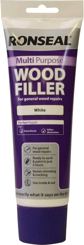 Ronseal Multi Purpose Wood Filler White 325g.