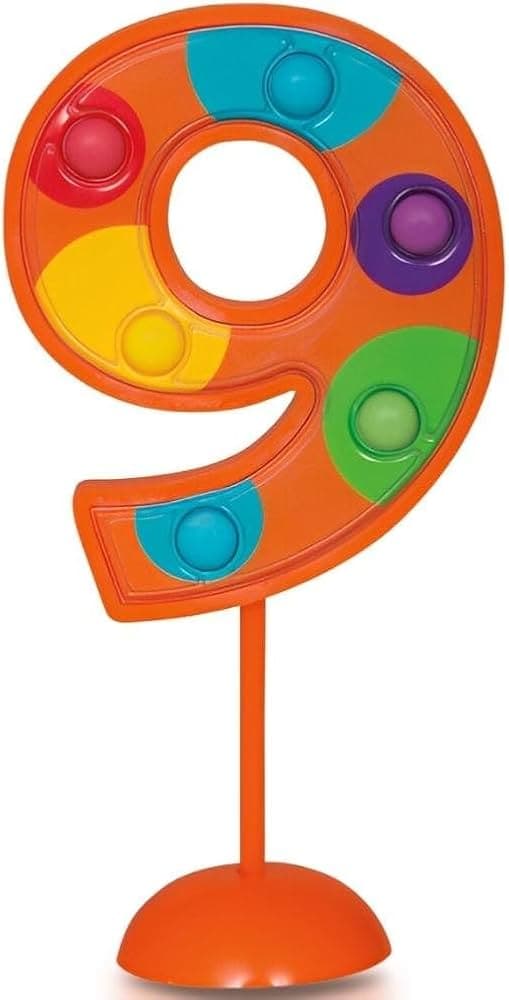 Unique Party Flashing Number "9" Decoration