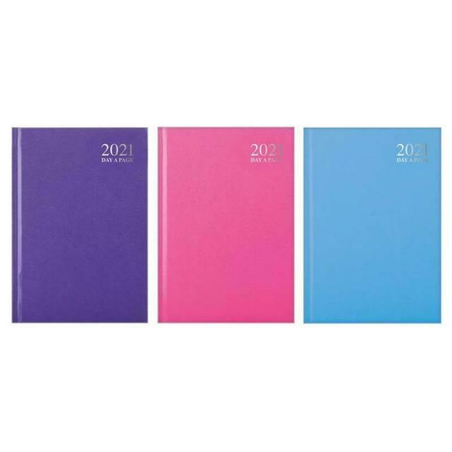 Tallon A4 Diary Day To View Colour Block image